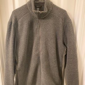 lululemon men’s wool 1/4 zip pullover